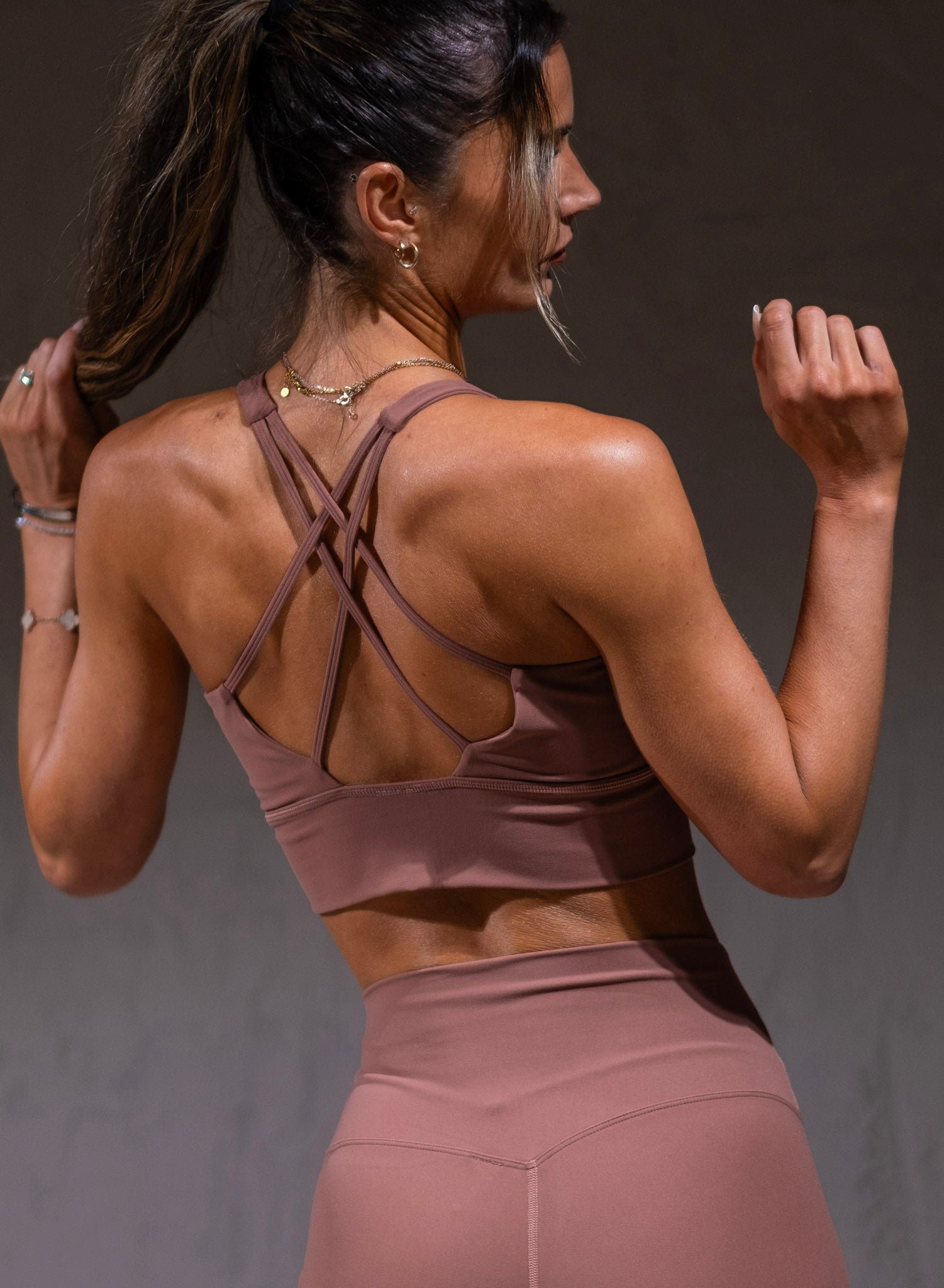 The NEW Flex 2.0 Sports Bra in Blush Pink