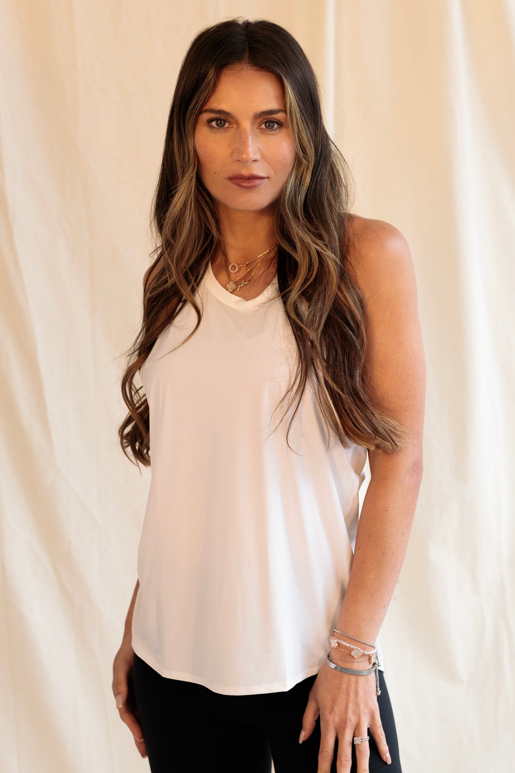 The Zuri Top in White