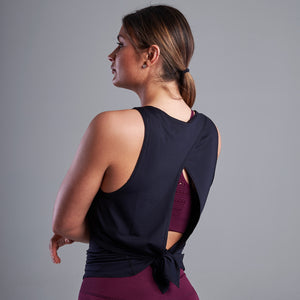 Keyla Tie Back Gym Top in Bright Pink – The Gym Wear Boutique