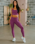 The Flex leggings in Purple