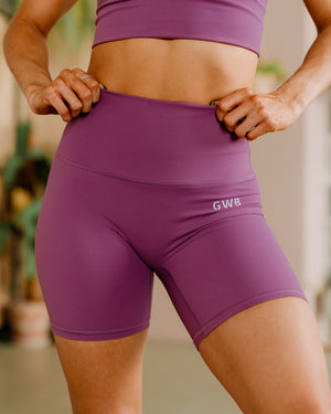 The Flex Shorts in Purple