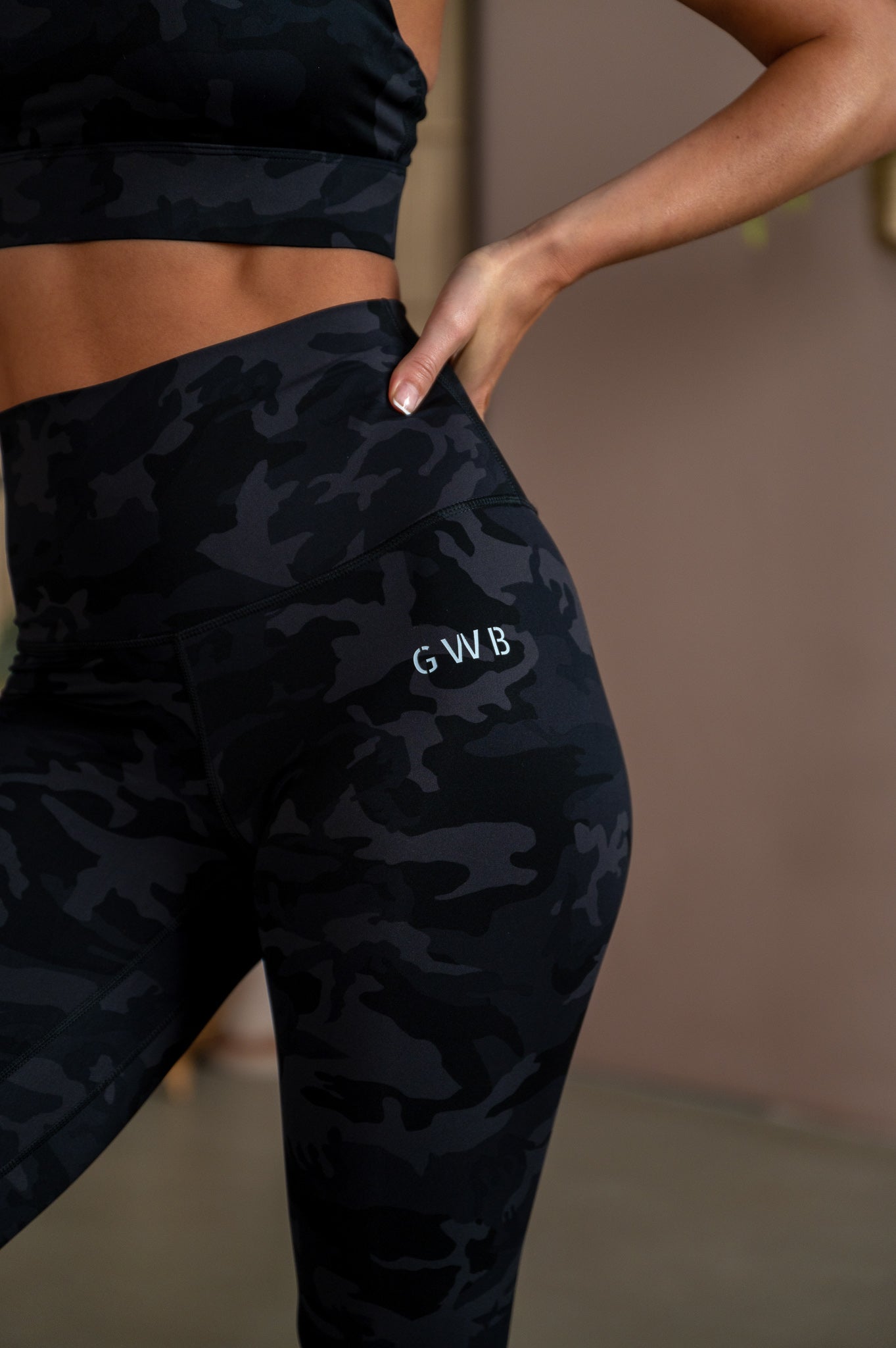 The Dark Camo GWB Leggings in Camo – The Gym Wear Boutique